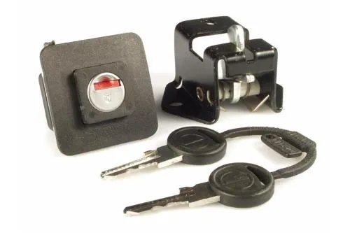 Serratura sella DIEFFE con due chiavi per Vespa PK 50-125 S, Automatica ed ETS. Riferimento comparativo Piaggio 218983.
