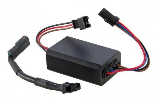 Black Box 2.0 SIP 50000112 a 12 V AC/DC per alimentare e proteggere contachilometri e contagiri SIP su Vespa e Lambretta compatibili.