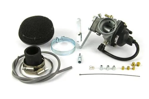Kit carburatore Pinasco 26295022 �22 mm per Vespa Farobasso VN e VL, completo di filtro aria e fornito senza collettore.