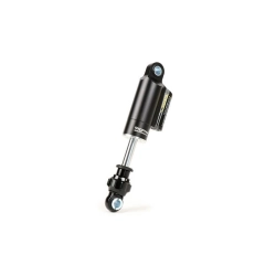 BGM PRO SC Competition BGM7761B nero: ammortizzatore anteriore 165 mm con serbatoio esterno e smorzamento regolabile per Vespa compatibili.