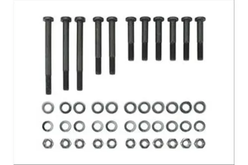 Kit CIF 5028-KT con 11 viti M7, dadi, rondelle piane ed elastiche per chiusura carter Vespa 50, 90, Primavera, ET3 e PK.
