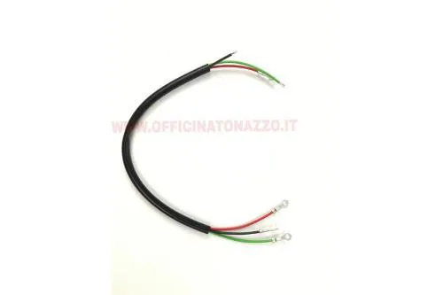 Cablaggio Grabor IMP.09 a tre fili, lungo 360 mm, per revisione statore 6 V Vespa 50 N, L, R e Special compatibili.