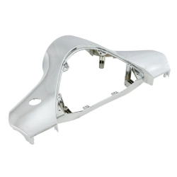 Calotta coprimanubrio SIP cromata per Vespa PK50-125 XL2, FL, N, HP e Automatica. Verificare aperture strumento, blocchetto e specchi.