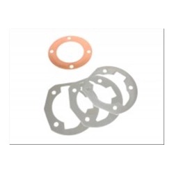 Kit BGM PRO BGM1770G per cilindri Vespa 177/187 cc con basi in alluminio da 0,2, 0,4 e 0,6 mm e testa in rame da 0,5 mm.