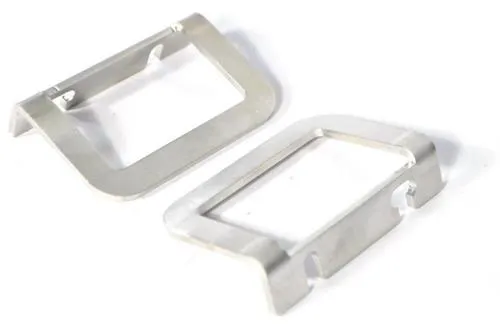 Coppia ganci portaborsa MRP pedana per Vespa Smallframe - Largeframe acciaio inossidabile