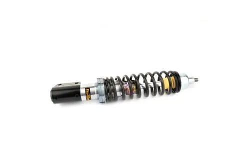 Ammortizzatore anteriore Pinasco regolabile per Vespa PX - T5. Colore molla nero.
