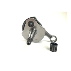 Albero motore anticipato JASIL corsa 51 mm, cono 19, Biella lucidata Vespa 125 Primavera ET3
