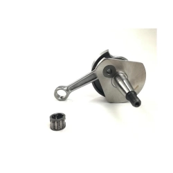 Albero motore Anticipato JASIL corsa 43 Vespa 50 cc cono 19 , biella lucidata.
