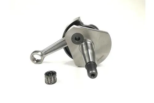 Albero motore anticipato JASIL corsa 43, cono 20, biella lucidata Vespa 50