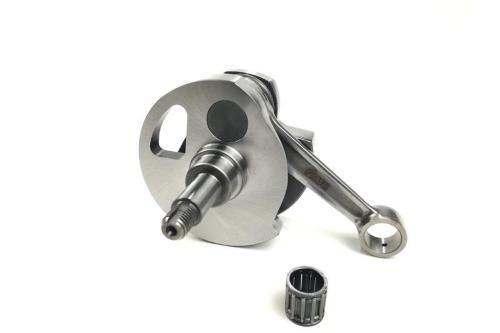 Albero Motore Anticipato JASIL per Vespa PX 125/150 cc corsa 57 cono 20 con biella lucidata.