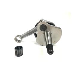 Albero motore anticipato JASIL per Vespa PK XL 125 cono 20 , biella lucidata,corsa 51
