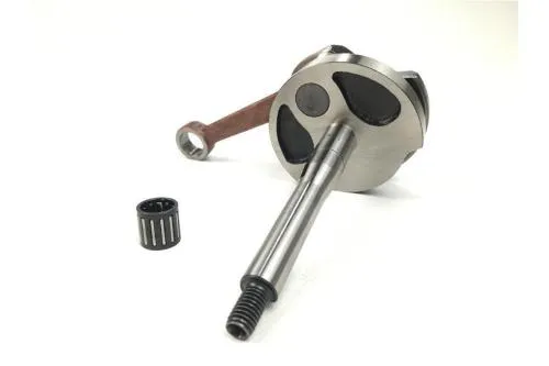 Albero Jasil tipo originale con corsa 43 mm, biella 87 mm e spinotto 12 mm per Piaggio Ciao, Bravo, Si, Boxer e Grillo compatibili.