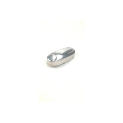Polished stainless steel hub cap for Vespa 50 - 90 - Primavera - ET3