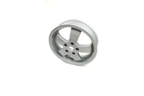 Cerchio originale Piaggio in lega, grigio, misura 3.00 x 12 pollici per Vespa GT, GT L, GT 60, GTS, GTS Super e GTV compatibili.