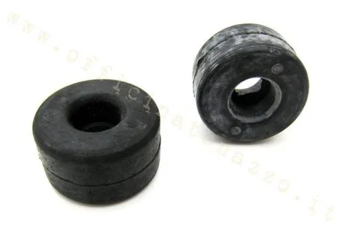 Tampone superiore CIF 6485 in gomma, misura 12×31×18 mm, per ammortizzatore posteriore Vespa PK compatibile. Riferimento comparativo 178150.