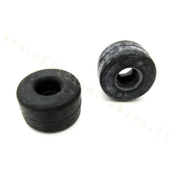 Silent block superiore CIF 6485 da 12×31×18 mm per ammortizzatore posteriore Vespa PK 50-125. Riferimento comparativo Piaggio 178150.