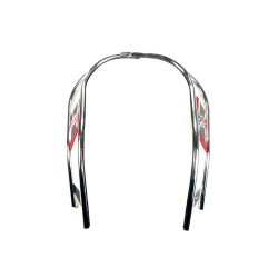 Protector de doble tubo para Vespa 50 L-50 R-50 Special-50 Elestart-125 Primavera