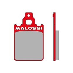 Pastiglie Malossi MHR S21 6215047BR, 51,6x31,6x5,5 mm, mescola organica rossa per pinze Grimeca Classic compatibili.