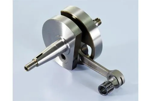 Albero motore Polini For Race 210.0054 anticipato, corsa 43 mm, cono 19 e spinotto 12 mm per Vespa 50 Special, PK, XL e Ape 50 compatibili.