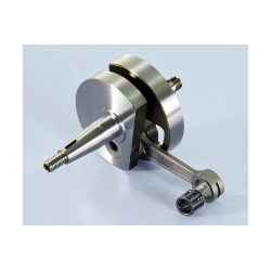Albero motore Polini For Race 210.0054 anticipato, corsa 43 mm, cono 19 e spinotto 12 mm per Vespa 50 Special, PK, XL e Ape 50 compatibili.