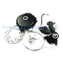Freno a disco Grimeca anteriore semidraulico perno 20mm con mozzo tipo originale nero per Vespa PX
