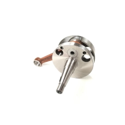 Albero motore Quattrini anticipato, cono 20, corsa 57 per Vespa PX 200