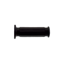 Coppia manopole Domino nere 184160040, 114 mm e 22/24 mm, per Piaggio Ciao, Si, Bravo e Boxer. GTIN 8033900022744.
