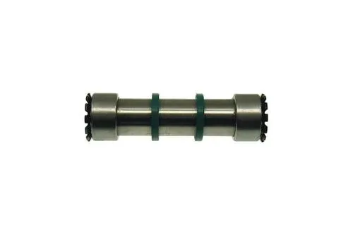 Perno sospensione anteriore CIF 5125 per Piaggio Ape Max Diesel 420: asse Ø22×94 mm, fori per ingrassatore e due paraoli inclusi.