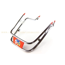 Paraurti parafango doppio tubo colore rosso per Vespa VNB, VBB, GT, GTR, TS, GL 150, Sprint, Sprint Veloce, Rally