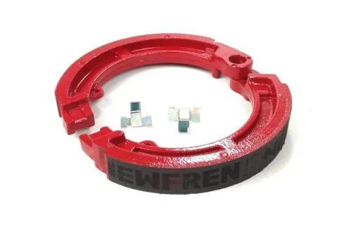 Ganasce anteriori Newfren Pro Race GF0162PRO da 125x17 mm per Vespa 50, Primavera, ET3, PK e modelli classici compatibili.