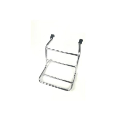 Portapacchi anteriore cromato Cuppini per Vespa Smallframe e Largeframe: caratteristiche tecniche, compatibilità verificata, scelta e montaggio senza dati inventati.