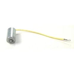 Condensatore rinforzato CEAB a un filo, 0,22 microfarad e diametro 20 mm, per prime Vespa 50 R e 50 Special a puntine.