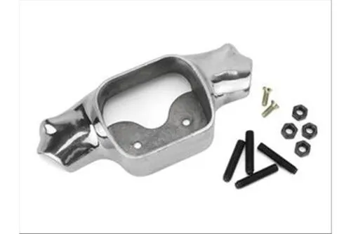 Polished speedometer bracket for Vespa 125 V30-33/VM1-2/VN1 -2
