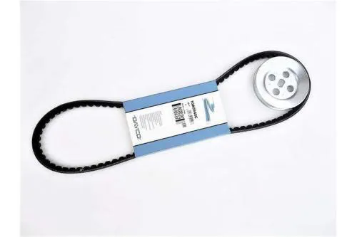 Kit trasmissione CIF 5361-A con cinghia e puleggia Ø70 mm per Piaggio Ciao, Ciao PX e FL2 monomarcia senza variatore.