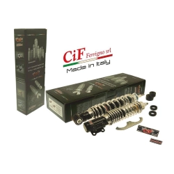 Coppia ammortizzatori " SPORT TUNING CROMATO " per vespa LX