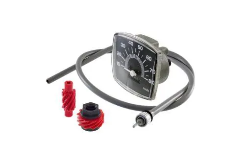 Complete speedometer with 80km/h scale without Piaggio logo for Vespa 50 Special