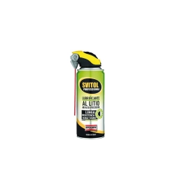 Grasso spray Svitol Professional Litio 400 ml, MPN 267200490: alta viscosità, resistenza ad acqua e usura, intervallo di esercizio -25/+160 °C.