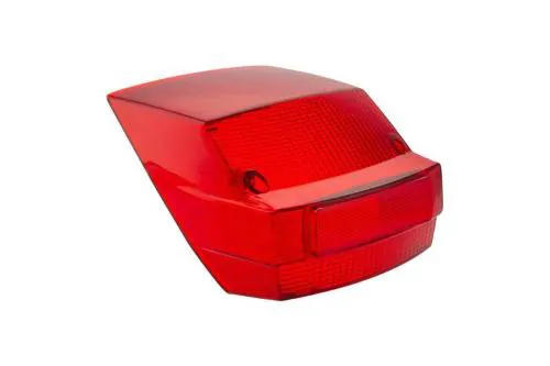 SIEM red rear light housing for Vespa P80-150X/P200E, without bulbs