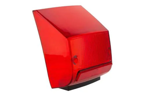 Gemma rossa SIEM RP70 per fanale posteriore Vespa PX 125, 150 e 200 E Lusso, EFL e Arcobaleno; ricambio compatibile con il riferimento Piaggio 219094, fornito senza lampadine.