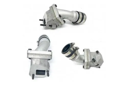 Colector de admisión laminar en el cárter VMC manguito de 34 mm con 2 orificios para Vespa 50 SPECIAL ET3