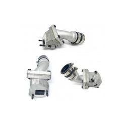 Collettore aspirazione lamellare al carter VMC manicotto 34mm 2 fori per Vespa 50 SPECIAL ET3