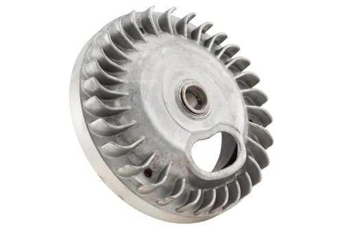 Volano SIP in alluminio da 820 g e diametro interno 91,5 mm per accensioni a puntine Piaggio Ciao, Bravo, Si, Boxer, Boss, Grillo e Superbravo.
