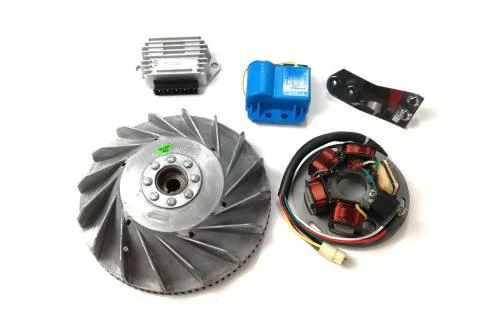 Accensione completa 12V cono 20 per Vespa PX 125-150-200 con avviamento elettrico