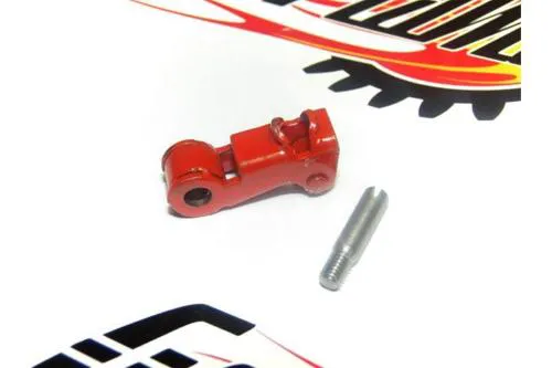 DRT reinforced bracket with roller for gear selector control Vespa PX - PE
