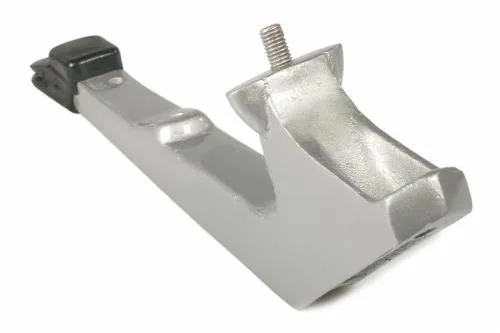 Aluminium spare wheel holder with 10" rim for Vespa 50 Special - ET3 - Primavera - GL - GT - Sprint - GS