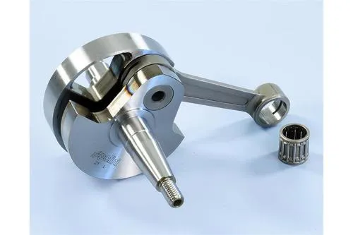Albero anticipato Polini 210.0056 per Vespa 125 Smallframe: corsa 51, biella 97, cono 19 e fasatura aspirazione ottimizzata.