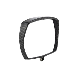 Cornice fanale anteriore carbon look per Vespa 50 Special - Elestart