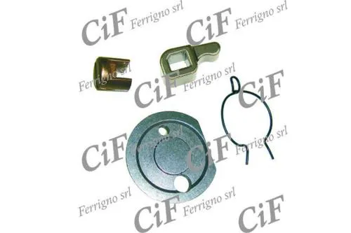 Kit CIF 5592-KT con piattello, rallino, molla e levetta interna per frizioni Vespa PE 200, Rally 200 e T5 125 compatibili.