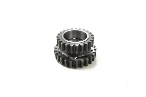 Pignone Crimaz Z23 a denti dritti per corona Malossi Z63 della primaria 24/63 Vespa PX. Rapporto risultante circa 2,74; senza piattello.