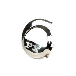 Coprivolano in acciao inox per Vespa PX con avviamento elettrico